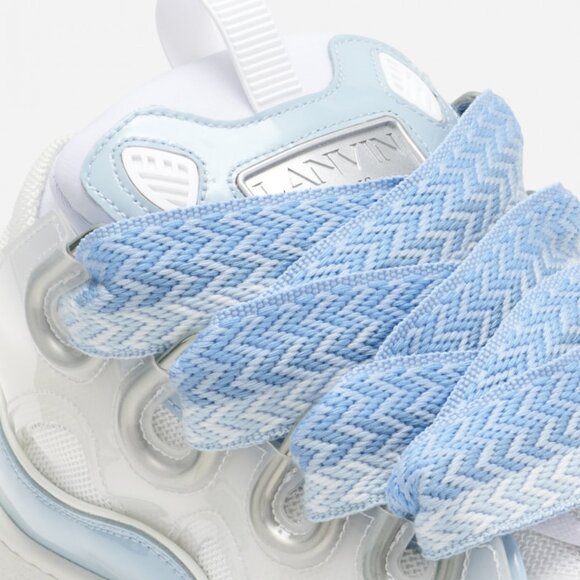 BNWT AW22 LANVIN BLUE CURB SNEAKERS 41 - Picture 11 of 11